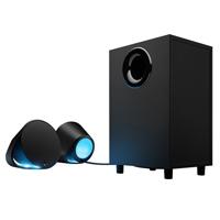 BOCINAS LOGITECH G560 PARA GAMING NEGRAS 2.1, 120 WATTS RMS, LIGHTSYNC ILUMINACION RGB,SONIDO ENVOLVENTE DTSX ULTRA, COMPATIBLE CON USB, 3,5 MM Y BLUETOOTH BOCINAS LOGITECH G560 PARA GAMING NEGRAS 2.1, 120 WATTS RMS, LIGHTSYNC ILUMINACION RGB,SONIDO ENVOLVENTE DTSX ULTRA, COMPATIBLE CON USB, 3,5 MM Y BLUETOOTH